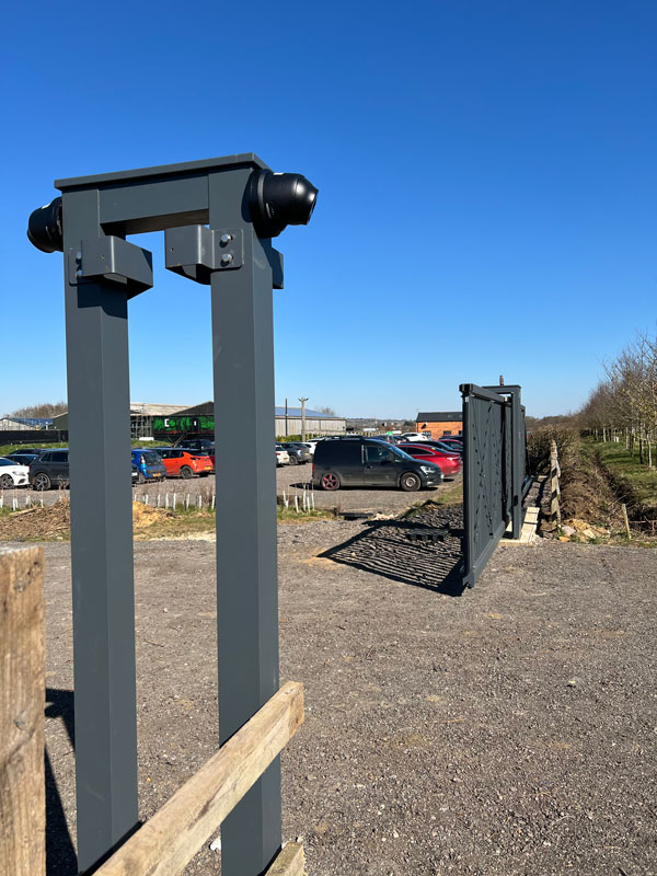 Commercial Automated Gates Installation
