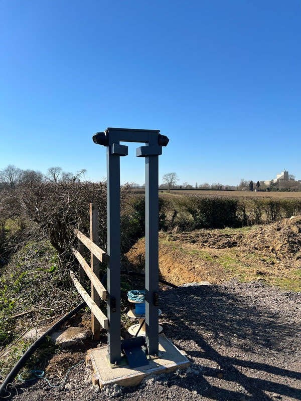 Commercial Automated Gates Installation