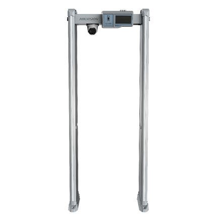 Entrance Metal Detector Door Temperature Screening Camera